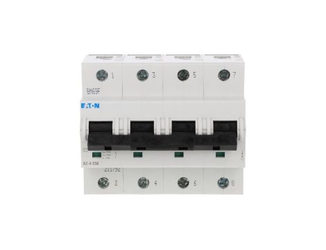 Wyłącznik nadprądowy 4P C 50A 25kA AC AZ-4-C50 211792
