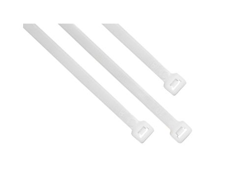 Opaska kablowa UV biała 4,8X400