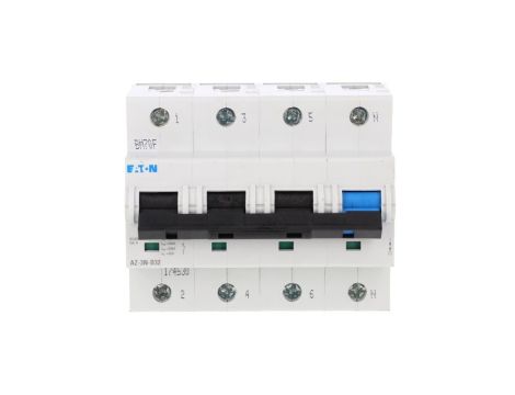 Wyłącznik nadprądowy 3P+N D 32A 25kA AC AZ-3N-D32 174530