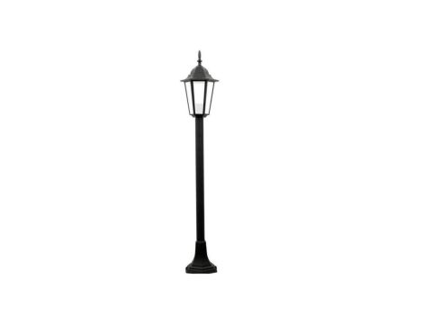 Lampa Ogrodowa Stojąca Latarnia Zewnętrzny 1xE27 Słupek 96cm Grafit