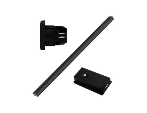 Szynoprzewód Czarny Jednofazowy Aluminiowy Szyna Do Reflektorów Szynowych 100cm