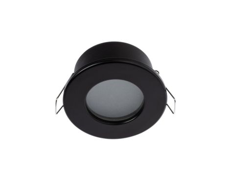 Oprawa HALOGENOWA Podtynkowa Podbitka Łazienkowa Hermetyczna AQUS GU10 LUMILED Czarna IP44 STAŁA