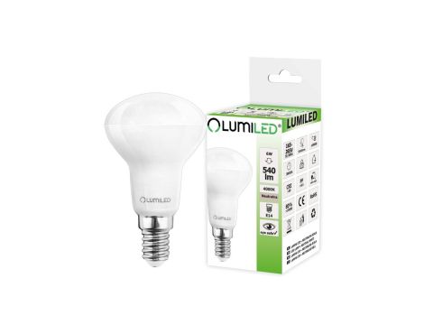 Żarówka LED E14 R50 6W = 50W 540lm 4000K Neutralna 120 LUMILED