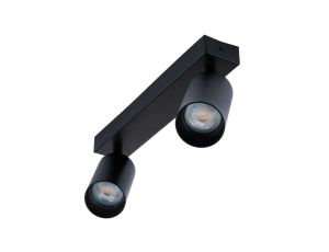 Lampa sufitowa TABULA SPOT reflektor oprawa halogenowa skośna do LED 2x GU10 LUMILED