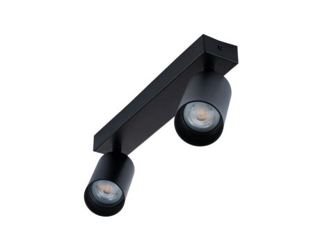 Lampa sufitowa TABULA SPOT reflektor oprawa halogenowa skośna do LED 2x GU10 LUMILED