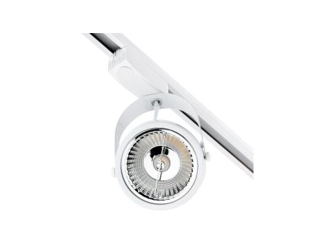 Reflektor Szynowy GU10 AR111 Biały VICTUS Lampa do Szynoprzewodów Jednofazowych Lumiled