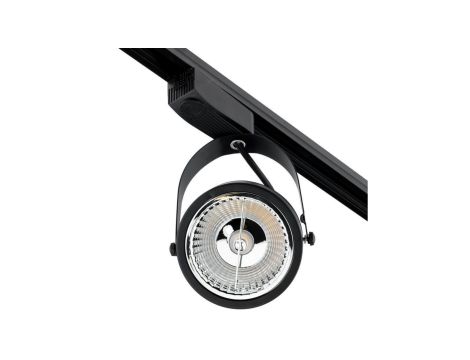 Reflektor Szynowy GU10 AR111 Czarny VICTUS Lampa do Szynoprzewodów Jednofazowych Lumiled