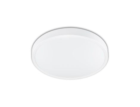 Plafon LED Lampa Sufitowa Natynkowa Łazienkowa 12W 4000K IP44 ZOE Biała 30cm