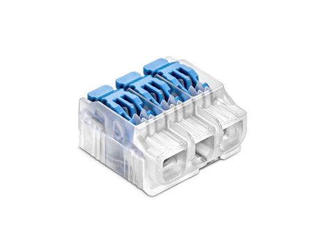 Szybkozłączka SCL3 B10 IDEALNA z dźwignią do linek i drutów 3-torowa 4mm 32A 450V 88001313 /10 szt./