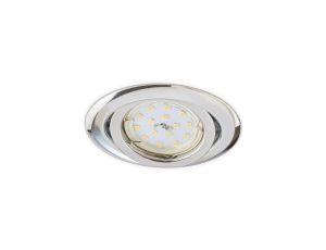 Oprawa Sufitowa Halogenowa Podtynkowa GU10 MR16 OH15 Okrągła Ruchoma Chrom Kobi