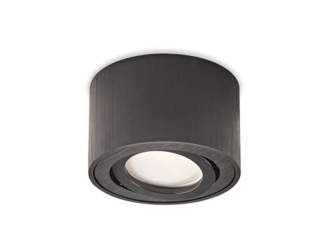 Oprawa Natynkowa HALOGENOWA SPOT 50mm Czarna Okrągła Ruchoma OH36S Kobi