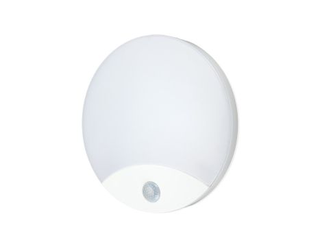 Lampa Natynkowa Plafon LED Kinkiet z Czujnikiem Ruchu i Zmierzchu 10W Barwa Neutralna 4000K IP44 ORBIS Kobi