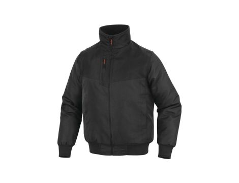 Wiatrówka z poliestru oxford powlekanego poliuretanem z odpinanymi rękawami RENO2, kolor: szaro-czarny, rozmiar: 3XL / RENO2GN3X