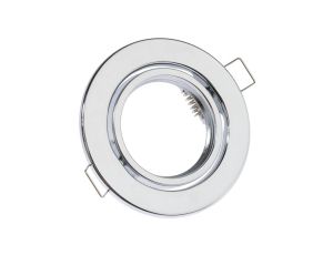 Oprawa Podtynkowa Ruchoma Okrągła AURELI Chrom Blacha MR16 GU10