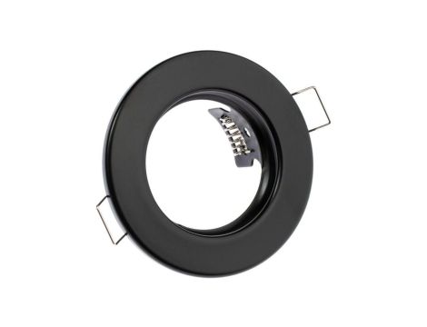 Oprawa Podtynkowa Stała Okrągła ARDALI Czarna Blacha MR16 GU10