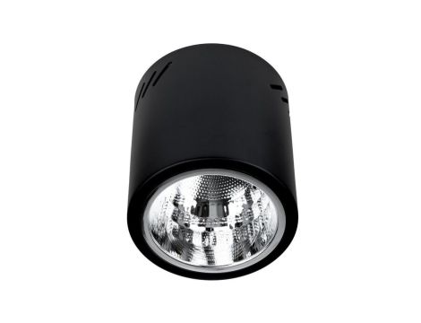 Oprawa Sufitowa Natynkowa Stała Okrągła APUS 13 Spot TUBA Czarna E27