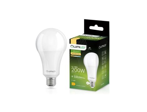 Żarówka LED E27 A95 24W = 200W 3452lm 3000K Ciepła 260 CCD LUMILED