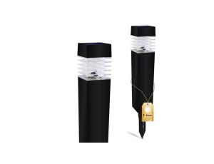 Lampa Solarna Ogrodowa LED NARIS Wbijana Słupek 40cm LUMILED