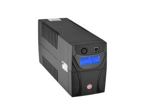 Zasilacz awaryjny UPS PowerBox 600W / 1200VA AVR + 2x akumulator 7Ah GT