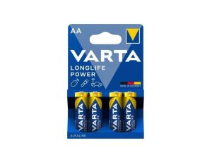 Bateria alkaliczna LR6 AA 1,5V VARTA Longlife Power BLISTER 4szt.