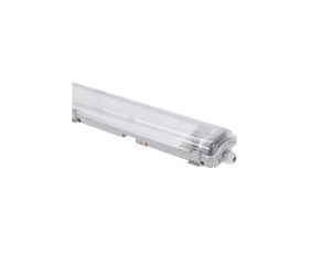LIMEA LED TUBE SLIM HERMETYK G13 2x120 250V IP65 1310x90x63 mm SZARY