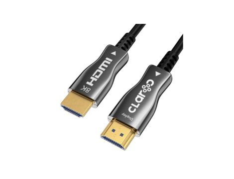 CLAROC Kabel optyczny HDMI 2.1 AOC 8K Ultra High Speed 8K@60 4K@120 5m
