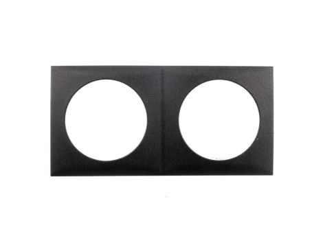 Integro Flow Ramka podwójna antracyt matowy 918262515