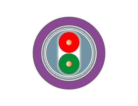 Kabel PROFIBUS 1x2x0,64 PVC fioletowy SIMATIC NET 6XV1830-0EH10 /bębnowy/