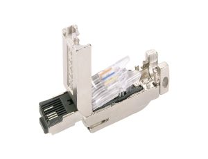 Wtyczka RJ45 2x2 kat.5 prosta w obudowie metalowej 6GK1901-1BB10-2AE0