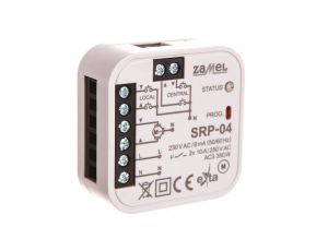 Sterownik rolet dopuszkowy przewodowy 10A 230V 350W SRP-04