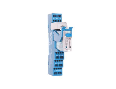 Moduł interfejsowy 15,8mm, 2P 8A 24V DC, styki AgNi, wskaźnik zadziałania, blokada, przycisk testowy 4C.52.9.024.0050SPA