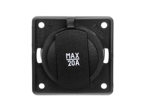 Gniazdo zasilające 24V samochodowe antracyt mat Integro mechanizm 945702505