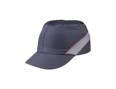 Hełm lekki wentylowany z poliestru i bawełny z czaszą z polietylenu kolor czarno-czerwony rozmiar REGULOWANY TETE COLTAAINOSH