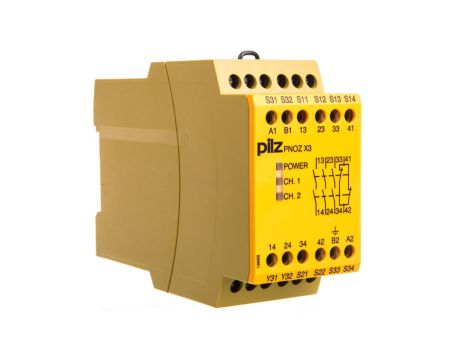 Przekaźnik bezpieczeństwa 3N/O 1N/C PNOZ X3 24VDC/24 VAC 774310,1-W0VQB