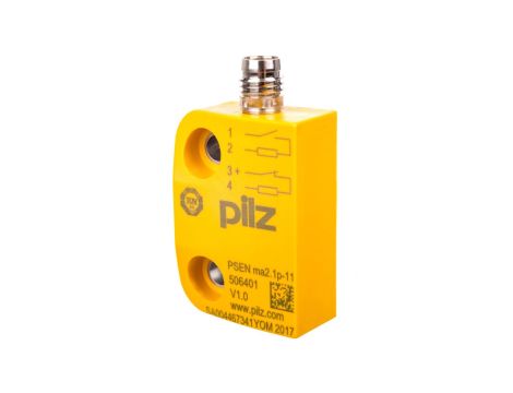 Wyłacznik bezpieczenstwa magnetyczny 1Z 1R IP67 LED PSEN ma2.1p-11/PSEN2.1-10 506406, 1-1QM005
