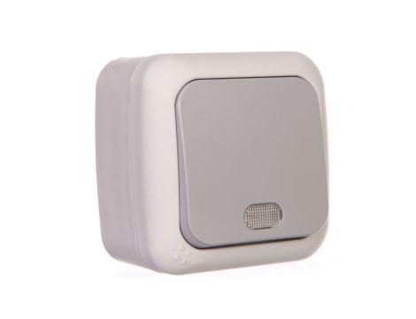 Palmiye Łącznik Zwierny Podświetlany, Kolor Szary / 90555514