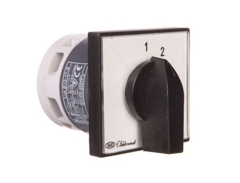 Łącznik krzywkowy schodowy 1-2 3P 12A IP65 Łuk E12-11-2 921288