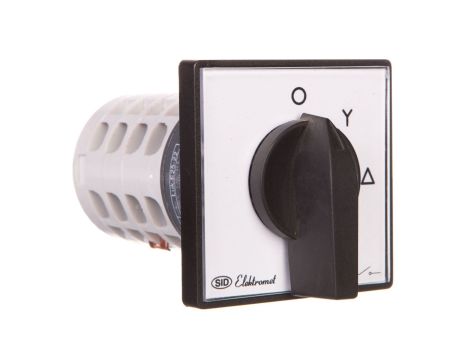 Łącznik krzywkowy 0-gwiazda-trójkąt 5P 25A IP65 Łuk E25-22 952521