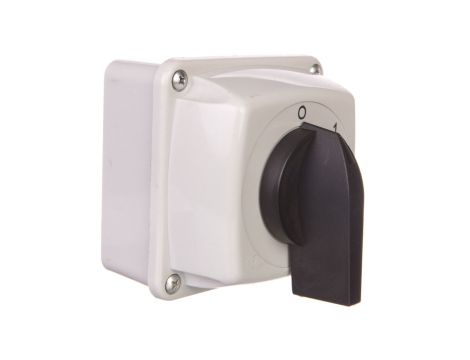 Łącznik krzywkowy 0-1-2-3 3P 16A w obudowie IP44 Łuk E16-63 951662