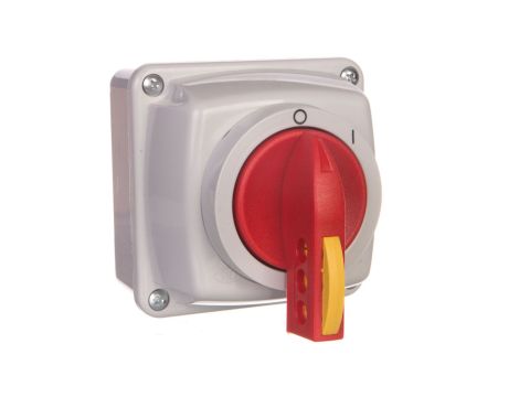 Łącznik krzywkowy 0-I 3P 25A w obudowie na kłódkę IP44 Łuk E25-13/5 952514