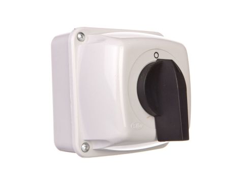 Łącznik krzywkowy 0-I 1P 16A w obudowie IP65 Łuk 16-53 921650