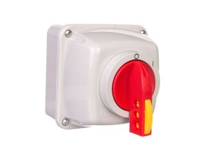 Łącznik krzywkowy 0-I 3P 40A w obudowie na kłódkę IP65 Łuk 40-13/5 924024