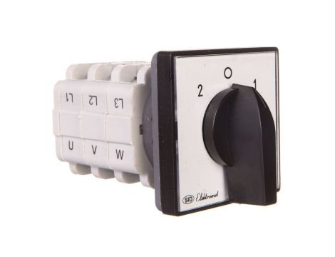 Łącznik krzywkowy 2-0-1 3P 25A IP65 Łuk 25-72 sieć-agregat 922572