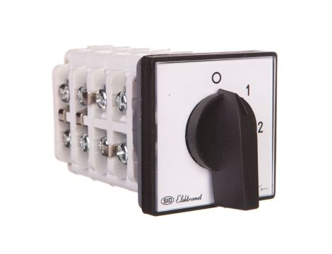 Łącznik krzywkowy 0-1-2 5P 40A IP65 Łuk 40-32 924019