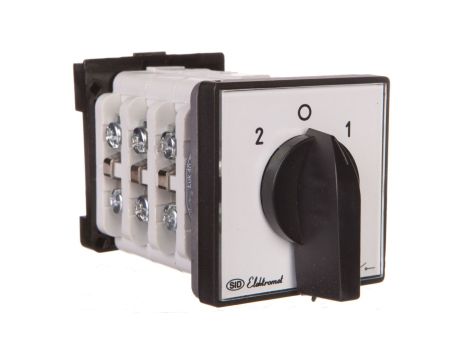 Łącznik krzywkowy 2-0-1 3P 40A na szynę IP65 Łuk 40-74 924049