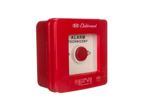 Wyłącznik alarmowy 2Z 12A /ALARM TECHNICZNY/ IP55 WA-2s 921403