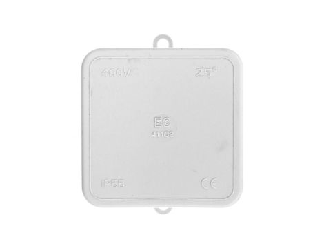 Puszka n/t szara 65x65x32 mm IP55 bezhalogenowa EC411C2