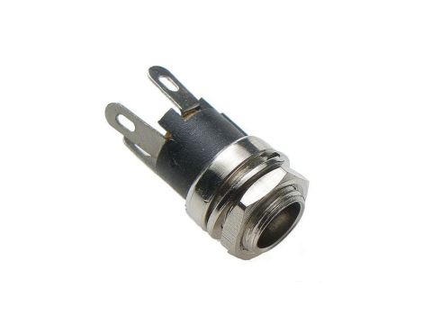 Gniazdo DC 5.5x2.5 do obudowy metalowe