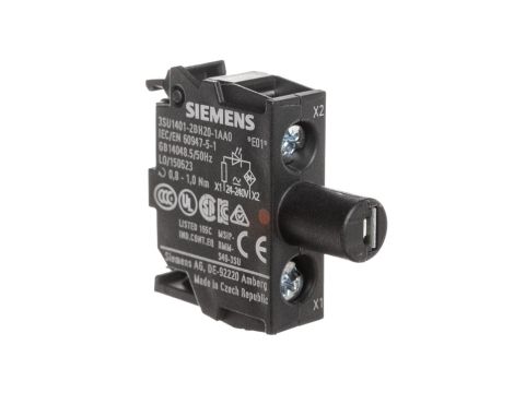 Oprawka blok LED czerwon 24-240V AC-DC montaż w obudowie przył śrubowe SIRIUS ACT 3SU1401-2BH20-1AA0