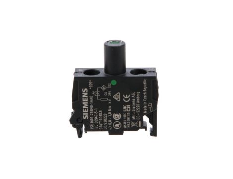 Oprawka blok LED zielony 24V AC-DC montaż w obudowie przył śrubowe SIRIUS ACT 3SU1401-2BB40-1AA0